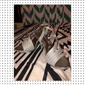 Grey/ silver Stilettos